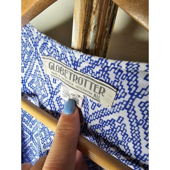 Vintage Globetrotter Rayon blazer with built in vest ladies size large - Picture 3 of 12